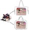 ZTUJO Purse Organizer Insert, Felt Bag Organizer with Metal Zipper, HandbagTote Shaper, For Speedy Neverfull Tote, 7 Sizes (Medium, Beige