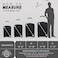 Explore Land Travel Luggage Cover Suitcase Protector Fits 18-32 Inch Luggage (Gyrotropic, L
