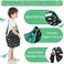 VASCHY Neoprene Insulated Lunch Bag Tote with Detachable Adjustable Shoulder Strap for Kids, Women black VALB093DA