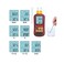 Kamtop Digital Thermometer Dual Channel Thermometer with Two K- type Thermocouples Temperature Meter with LCD Backlight for K/J/T/E/R/S/N Thermocouple