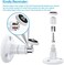 FastSnail Wyze Cam Pan Wall Mount, Adjustable Indoor and Outdoor Security Mount for Wyze Cam Pan and Other Camera with Same Interface(Standard Size2 Pack