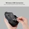 ELECOM Trackball Mouse Wireless, Ergonomic Mouse, 3 Device Connection, Wired (USB, Bluetooth, Track Ball Mouse, Thumb Control, Compatible for PC, Laptop, Mac, Windows, macOS, EX-G Pro (M-XPT1MRXBK