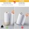 Buruis Standing Paper Towel Holder, Modern Decorative Countertop Rolls Holder for Kitchen, Toilet, Pantry and Bathroom - Gold