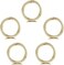 NewZenro 5Pcs Stainless Steel 16G 18G Sleeper Hoop Earrings for Women Men Septum Hinged Clicker Nose Lip Ring Helix Daith Cartilage Tragus Piercings Tiny Small Huggie Hoops Hypoallergenic Sensitive Ea