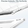 جراب B BELK لجهاز MacBook Air مقاس 13 بوصة (إصدارات 2010-2017)، غطاء صلب بلاستيكي شفاف فائق النحافة مع غطاء لوحة مفاتيح وواقي شاشة، متوافق مع MacBook Air مقاس 13.3 بوصة (موديل A1369 A1466).