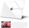 جراب B BELK لجهاز MacBook Air مقاس 13 بوصة (إصدارات 2010-2017)، غطاء صلب بلاستيكي شفاف فائق النحافة مع غطاء لوحة مفاتيح وواقي شاشة، متوافق مع MacBook Air مقاس 13.3 بوصة (موديل A1369 A1466).