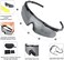 xaegistac XAegis Tactical Eyewear 3 Interchangeable Lenses Outdoor Unisex Shooting Glasses