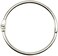 KTOJOY 2 Inch (15 PackLoose Leaf Binder Rings, Nickel Plated Steel Binder Rings,Keychain Key Rings, Metal Book Rings,Silver, for School, Home, or Office