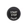 MOTOKU Black Start Stop Engine Button Switch Cover for BMW X5 E70 X 6 E71 3 E90 E91 E92 E93 E87 E83 Z4 E89 320 325 520 525 328i(2007-2011335i 330i