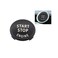 MOTOKU Black Start Stop Engine Button Switch Cover for BMW X5 E70 X 6 E71 3 E90 E91 E92 E93 E87 E83 Z4 E89 320 325 520 525 328i(2007-2011335i 330i