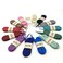 YJRVFINE 2 Pair Flat Velvet Shoelaces 0.4 Inch Wide Ribbon Shoe Laces Velvet Shoe Lace for Shoes