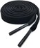 YJRVFINE 2 Pair Flat Velvet Shoelaces 0.4 Inch Wide Ribbon Shoe Laces Velvet Shoe Lace for Shoes