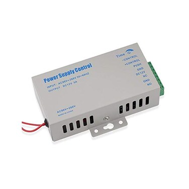 LIBO Smart Home Access Control Power Supply K80 Power Switch DC 12V 5A AC 110~260V for All Types Access Control System Door Lock with Time Delay