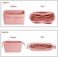 ZTUJO Purse Organizer,Bag Organizer,Insert purse organizer with 2 packs in one set fit NeoNoe No&eacute; Series perfectly (Brush Pink, Brush Pink, standard