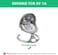Mrgru 5V Replament Charger Power Cord for Baby Swing Compatible with Nova Baby Swing for Infants Motorized Portable Swing Power Adapter