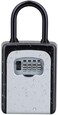 ZHEGE Key Lock Box, Combination Lock box with Code for House Key Storage, Combo Door Locker Silver LOCKBOX615