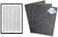 LEVOIT Air Purifier Replacement Filter, HVC Air Filter, Compatible with LV-H126 Air Purifier, Include 1 True HEPA and Activated Carbon Set, Black, Small, LV-H126-RF