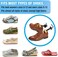 Plixio Shoe Stretcher Women and Men's Shoe Widener - Wooden Expander for Wide Feet, Bunions or Calluses (2 Pack, Brown, Womens 8-13 / Mens 5-12