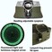 AOFAR Military Compass Lensatic Sighting- Fluorescent, Waterproof and Shakeproof with Map Measurer Distance Calculator, Pouch for Camping, Hiking, Hunting, Backpacking
