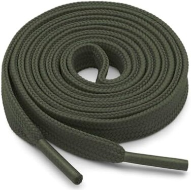 YJRVFINE Flat Athletic Shoelaces Thick Shoe Laces Strings for Sneakers[1 Pair]