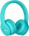 MIDOLA Kids Bluetooth Wireless Headphones Wired On-Ear Headset Foldable Earphone with AUX 3.5mm Jack SD Card Slot, Built-in Mic, FM Radio for Students Children for PC Tablets Cellphone(Cyan