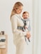 BABYBJ&Ouml;RN Baby Carrier Mini, 3D Jersey, Light Grey