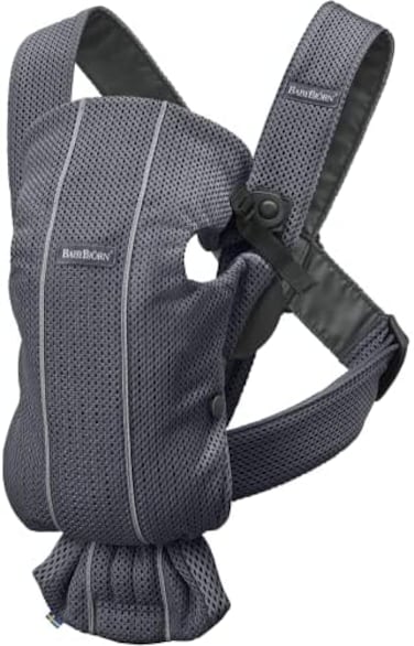 BABYBJ&Ouml;RN Baby Carrier Mini, 3D Mesh, Anthracite