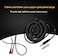 Richer-R Replacement Spring Coil Cable for Sennheiser HD25/ 560/540/ 480/430 Headphones Earphones