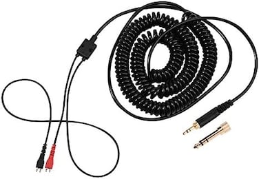 Richer-R Replacement Spring Coil Cable for Sennheiser HD25/ 560/540/ 480/430 Headphones Earphones