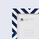 Handicrafts Home 4x6 Picture Photo Frame Chevron Herringbone Art Inspired Vintage Wall D&eacute;cor Gift Frames [4x6 BLUE]