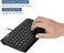M MC Saite Super Mini Wired Keyboard, MCSaite Full Size 78 Keys Keypad Small Portable Fit with Professional or Industrial Use for Computer Laptop Mac Notebook