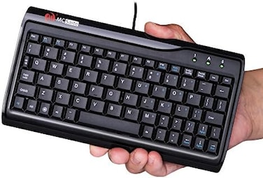 M MC Saite Super Mini Wired Keyboard, MCSaite Full Size 78 Keys Keypad Small Portable Fit with Professional or Industrial Use for Computer Laptop Mac Notebook