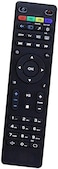 جهاز تحكم عن بعد أصلي بديل من بينكولو لأجهزة استقبال البث التلفزيوني عبر الإنترنت (OTT) من نوع Mag254، 250، 255، 256، 257، 275، 349، 350، 351، 352، يعمل بنظام لينكس، أسود اللون.