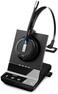 Epos Sennheiser SDW 5016 (507016Single-Sided Wireless DECT Headset for Desk Phone Softphone/PCMobile Phone Connection Dual Microphone Ultra Noise-Canceling, Black, 3 inches