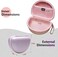 L LTGEM LTGME Headphones Case Compatible with Beats Solo 4 / for Beats Studio Pro/for Beats Solo3 / for Beats Studio3 / for Beats Solo Pro Bluetooth On-Ear Headphones (Beige
