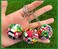 hefeilzmy Sports Ball Key Chain Football Match World Cup Team Keychains