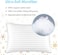 Babebay 2-Pack Toddler Pillow,13X18 Cotton Toddler Pillows for Sleeping, Machine Washable Kids Pillows with Pillowcase, Perfect for Travel, Toddlers Cot (Sunny Rainbow