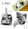 MS WGO 2Pcs Screen Frame Butterfly Hinge Clamp for Silk Screen Printing Hobby Printer Include Four Screws