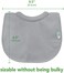 Green Sprouts baby Green Sprouts - Stay-Dry Milk-Catcher Bibs (3 Pack- White - 0-6M