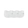 Green Sprouts baby Green Sprouts - Stay-Dry Milk-Catcher Bibs (3 Pack- White - 0-6M