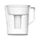 Brita Water Pitcher, Slim, Capacity, Includes One Advanced Filter, White - 5 Cup Size