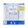 Brita Water Pitcher, Slim, Capacity, Includes One Advanced Filter, White - 5 Cup Size