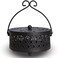 MyLifeUNIT Mosquito Coil Holder, Retro Portable Mosquito Incense Burner for Home and Camping (Black