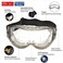 Safeyear Anti-fog Wraparound Safety Goggles - SG002 Anti Scratch Men Safety Glasses With Neck Cord, EN166 UV Protection Tinted Full Pro Airsoft Glasses for PPE DIY Work, Eye Protection, Nerf etc