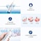 HANGSUN Cordless Water Flosser Teeth Cleaner with Portable Inductive Charger,IPX7 Waterproof,3-Modes for Braces Bridge Travel and Home (A