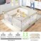 Fodoss Baby Playpen, Upgrade Playpen, Playpen for Babies (47*47*26inch Beige, Play Pen Center for Babies and Toddlers