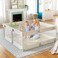 Fodoss Baby Playpen, Upgrade Playpen, Playpen for Babies (47*47*26inch Beige, Play Pen Center for Babies and Toddlers