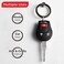 Silipac Metal Key Rings Large Flat Split in Bulk Heavy Duty Strong Keyrings Round Keychains Attachment for Car Office Home Dog Tag