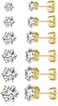 GEMSME White Gold Plated Teardrop Opal Dangle Earrings For Women