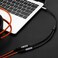 DUKABEL Headsets Splitter Adapter, 3.5mm Jack Separate HeadphoneMic Plug Adapter 3.5mm Combo Audio Adapter Cable for PS4 Gaming Headset PC Xbox One Laptop -11inch/30CM